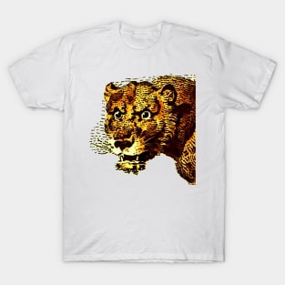 Comic and african lioness T-Shirt